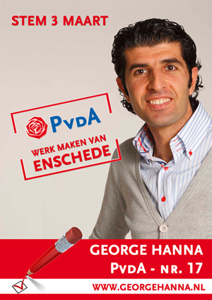 Campagneposter George Hanna