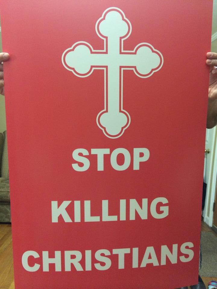 Stop killing christians